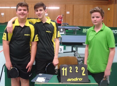 Luca Naumann, Santion Santiniello von Feuerbach mit Ivan Philpp Terzic von Sillenbuch