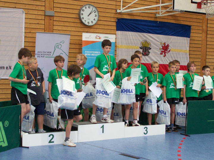 Siegerehrung Bundesfinale 2009