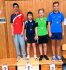 Jungen U18 Doppel 1. und 3. Platz Noori Lühne/ Wedekind Twardowski